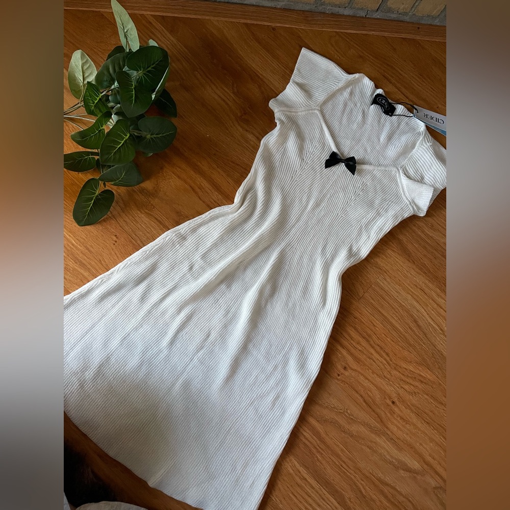 Ribbed dress